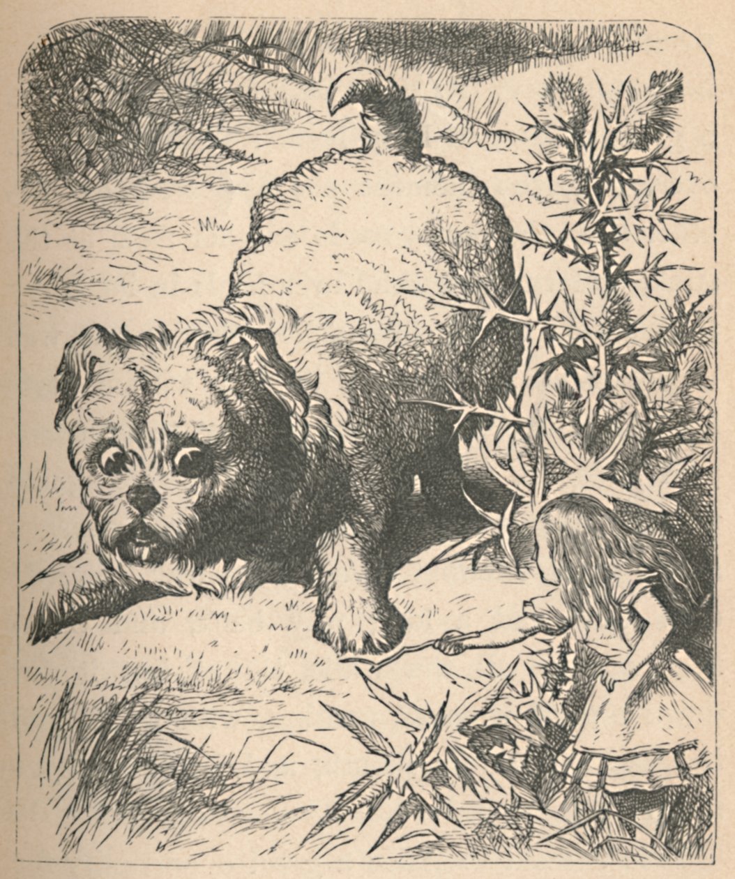 Giant Puppy, 1889 autorstwa John Tenniel
