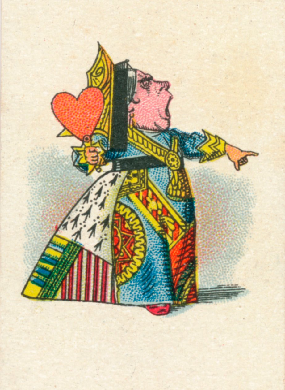Królowa Kier, 1930 autorstwa John Tenniel