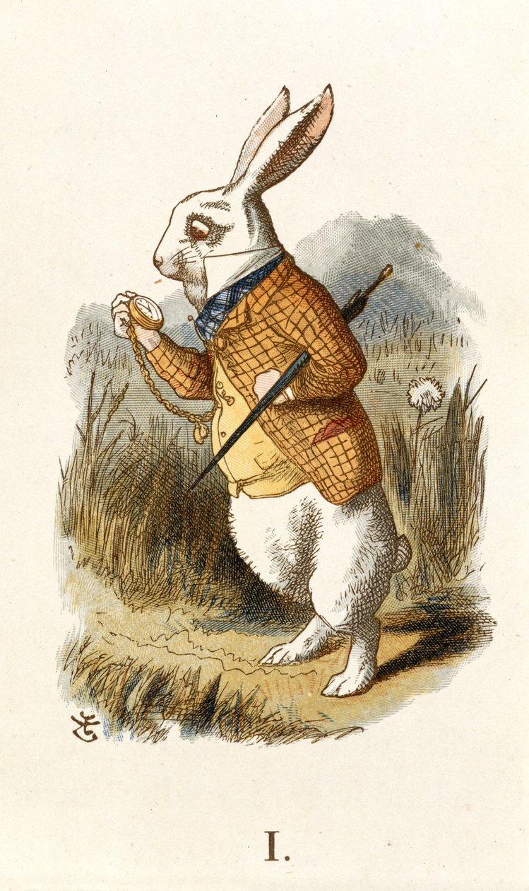 Biały Królik autorstwa John Tenniel