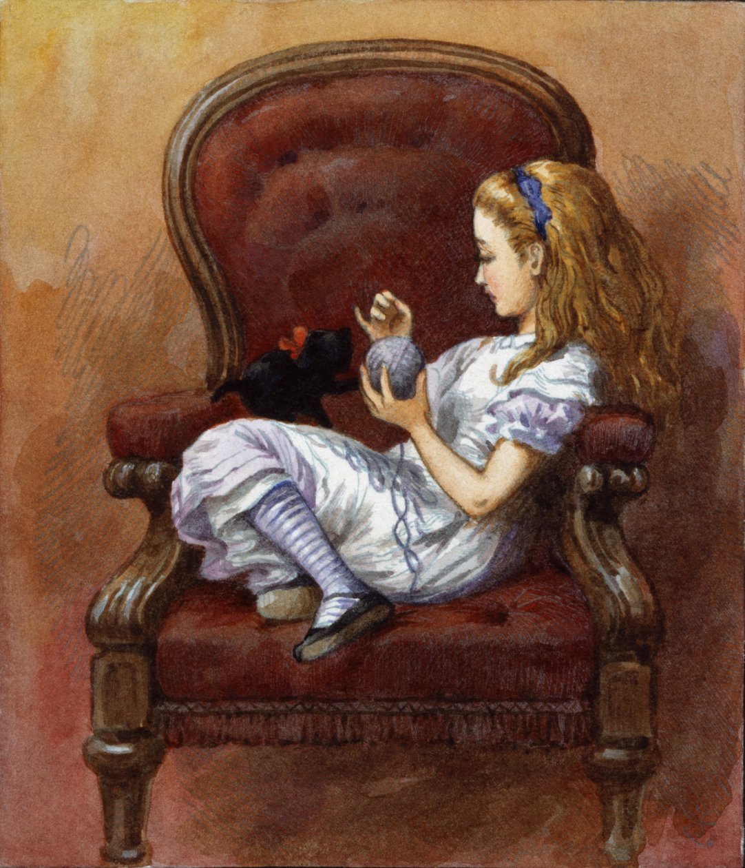 Nieznany obraz autorstwa John Tenniel