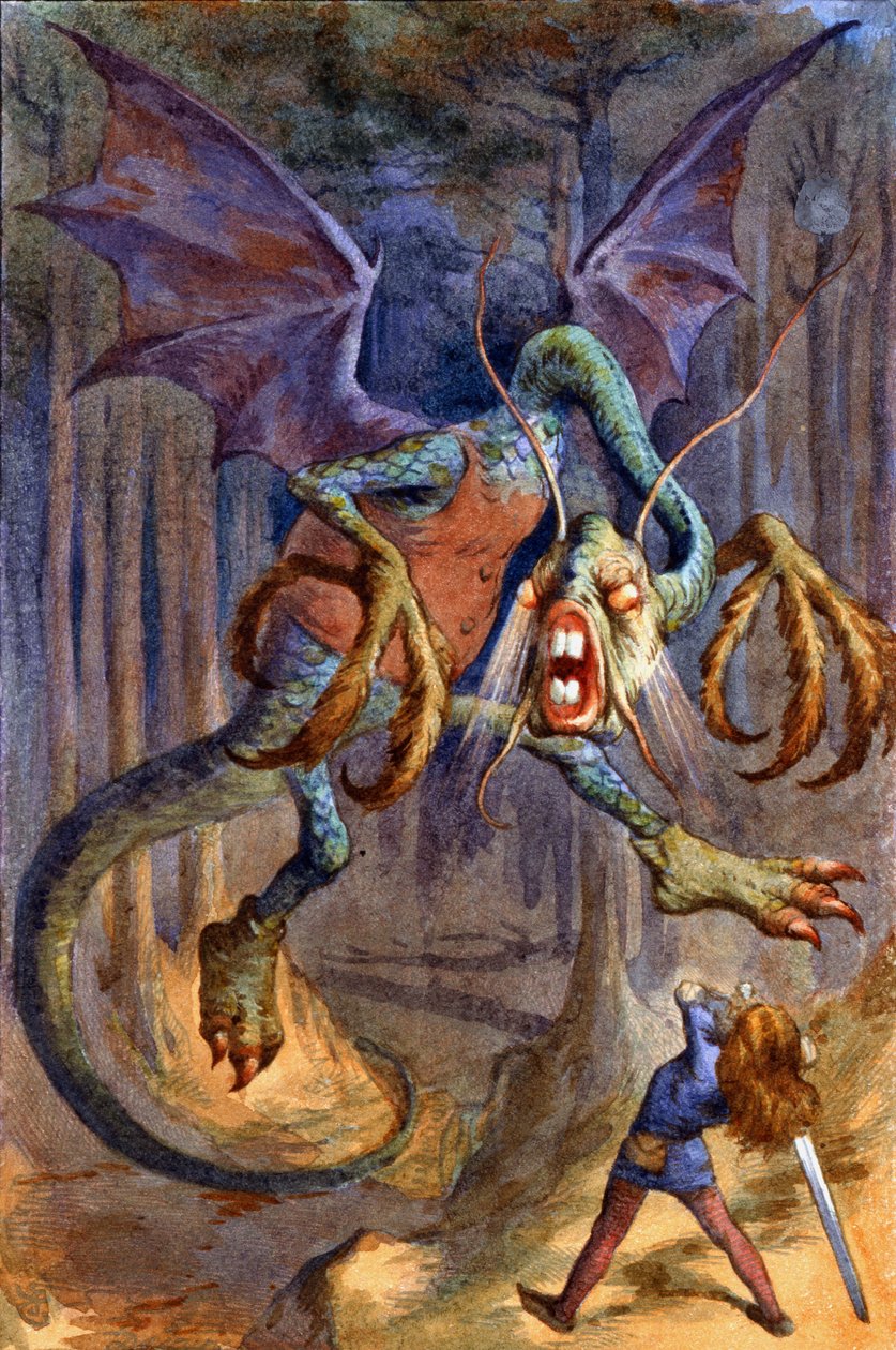 Nieznany obraz autorstwa John Tenniel