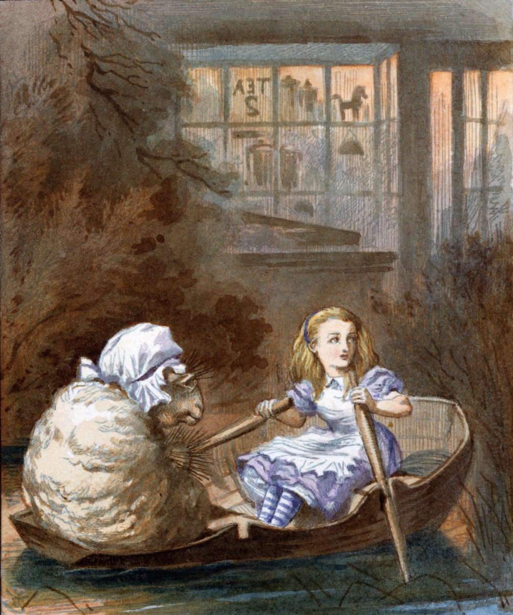 Nieznany obraz autorstwa John Tenniel