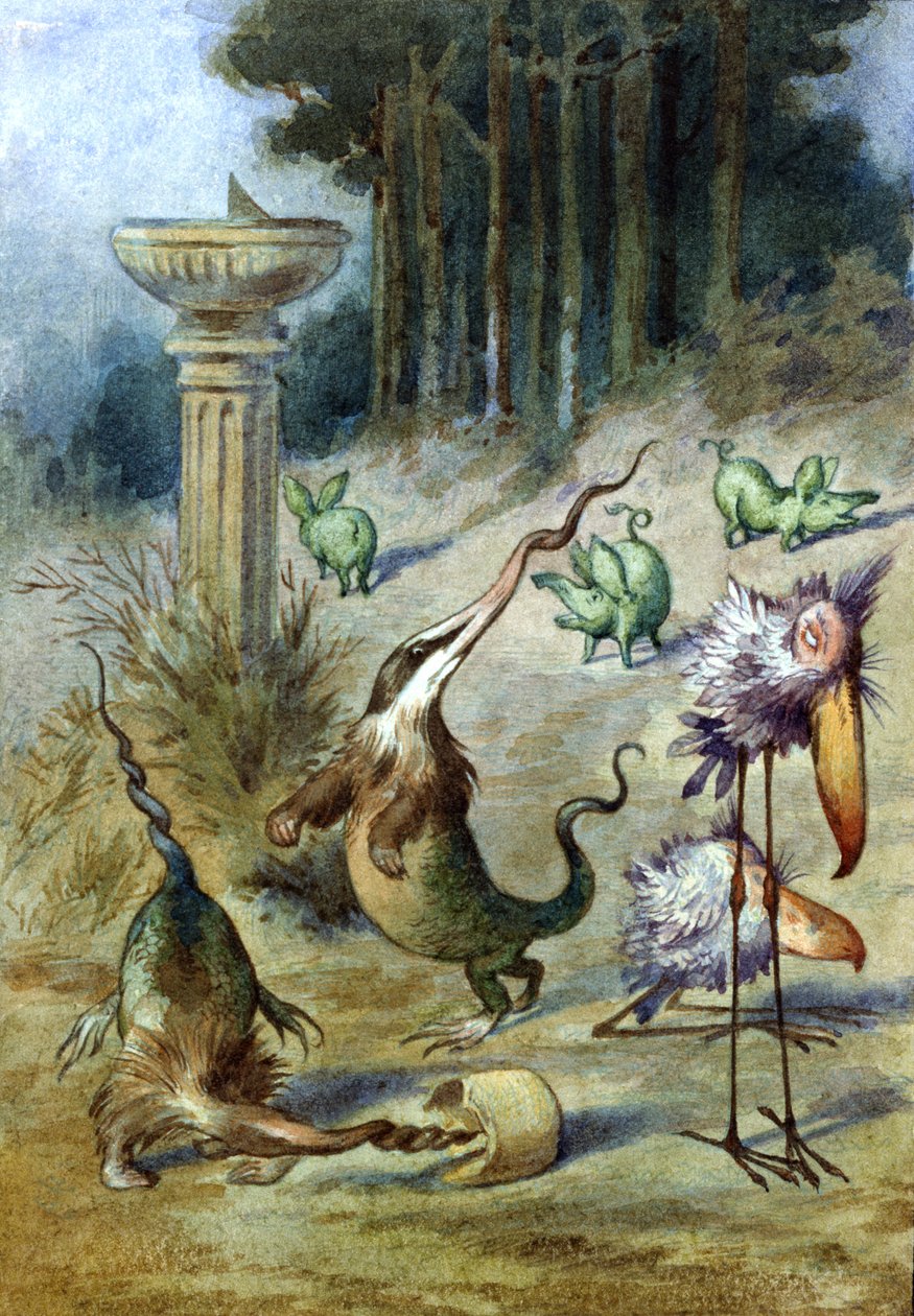 Nieznany obraz autorstwa John Tenniel