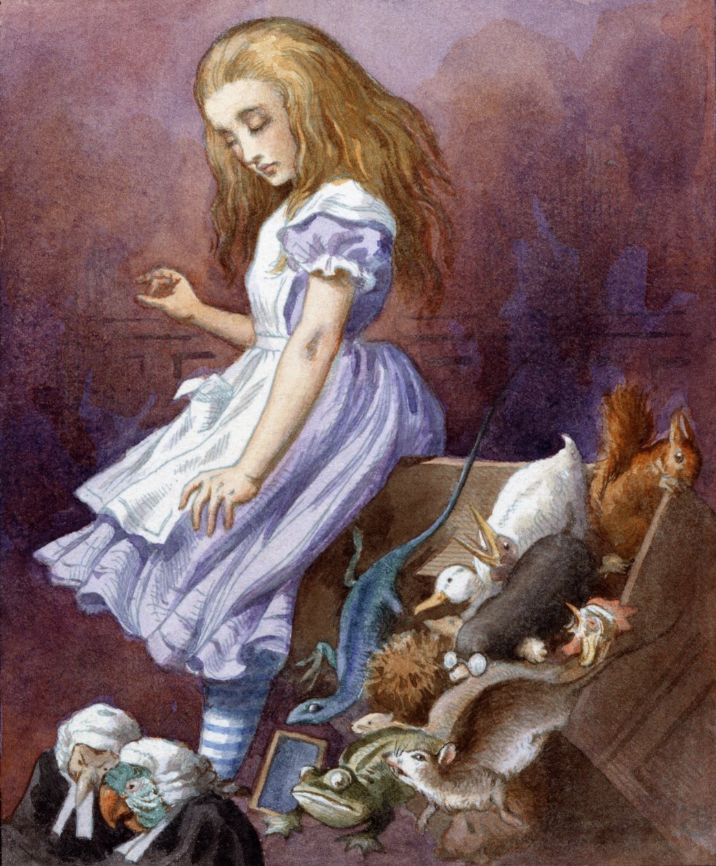 Nieznany obraz autorstwa John Tenniel