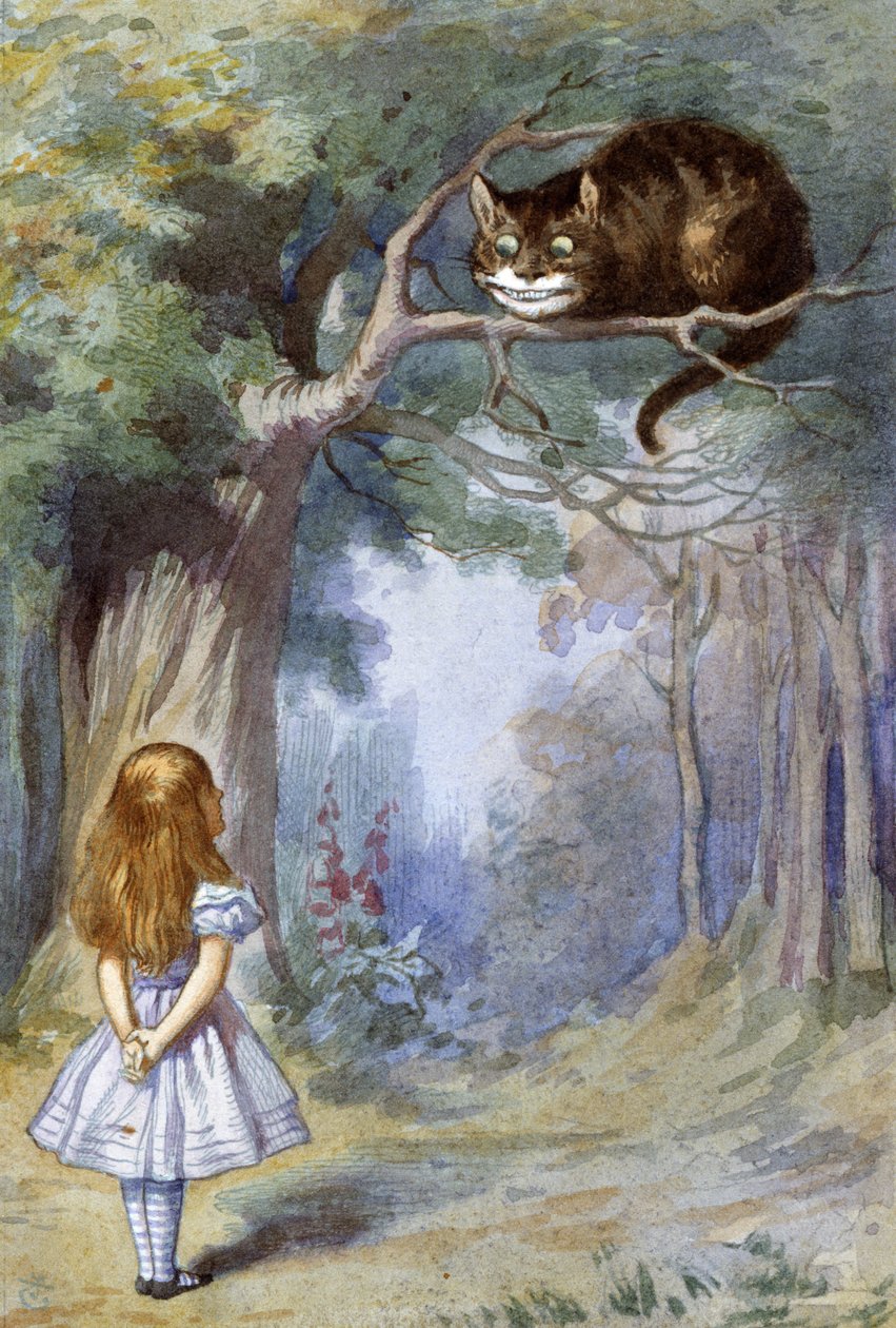 Nieznany obraz autorstwa John Tenniel