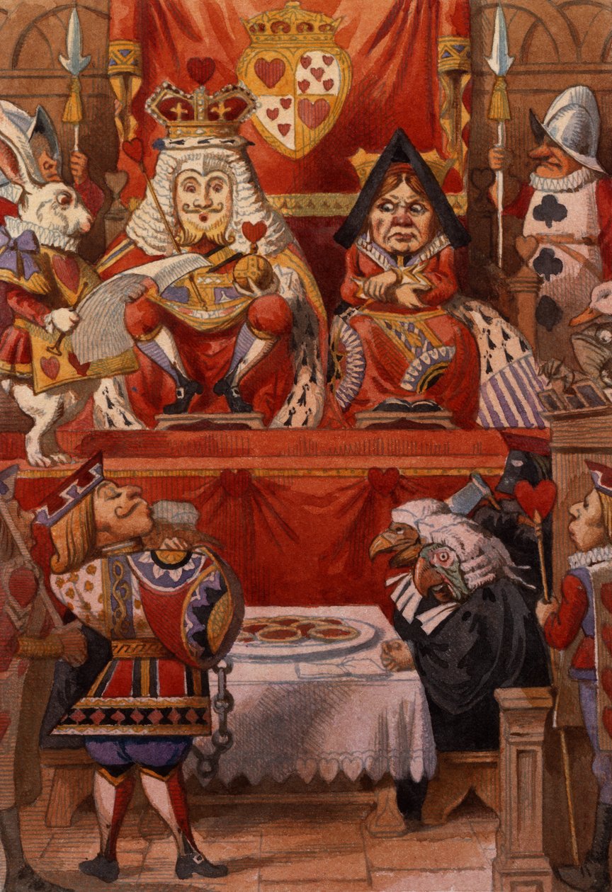 Nieznany obraz autorstwa John Tenniel