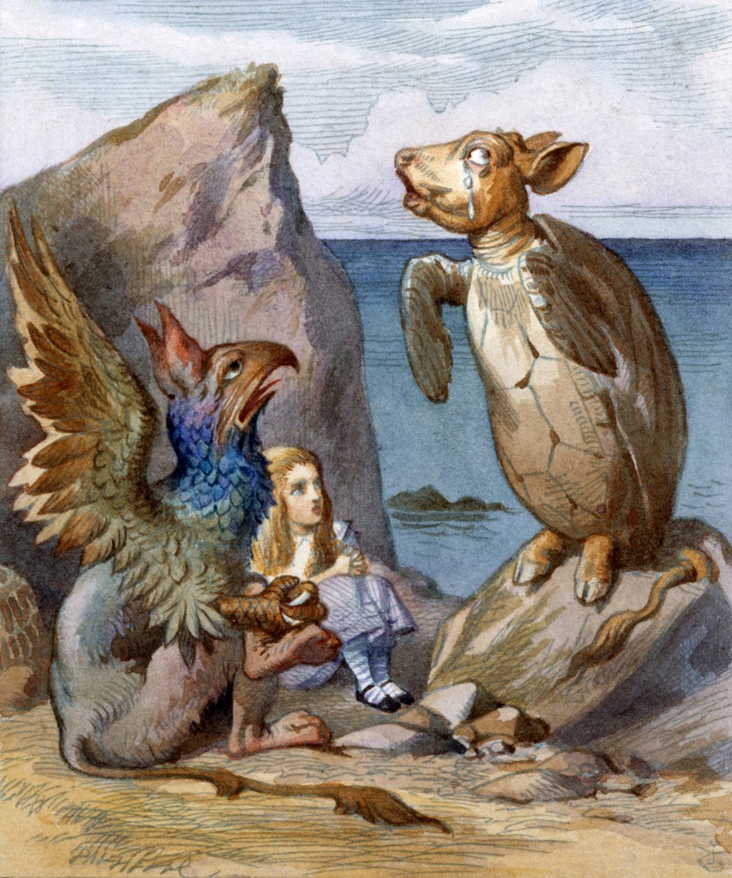 Nieznany obraz autorstwa John Tenniel