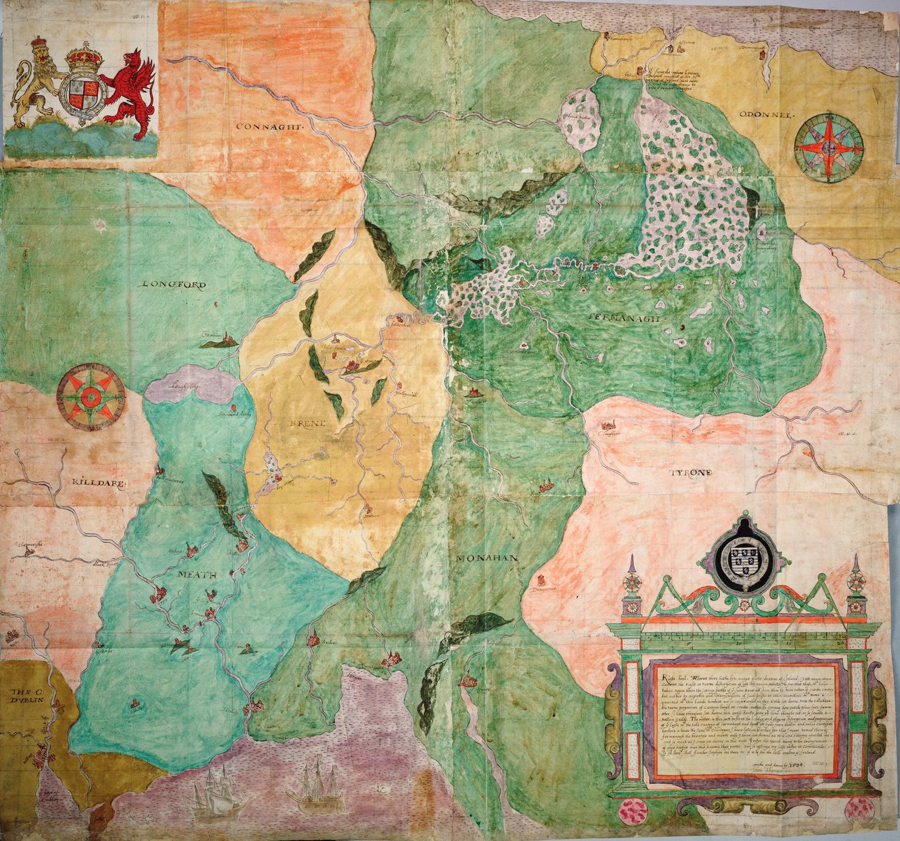 Irlandia między Londonderry a Dublinem autorstwa John Thomas