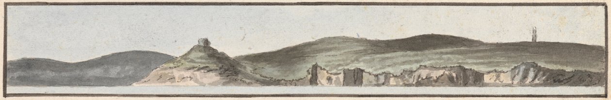 Ram Head, North by West (odległość 2 mil) autorstwa John Thomas Serres