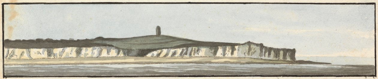 The South Foreland (um dos três desenhos em uma montagem)polonês autorstwa John Thomas Serres