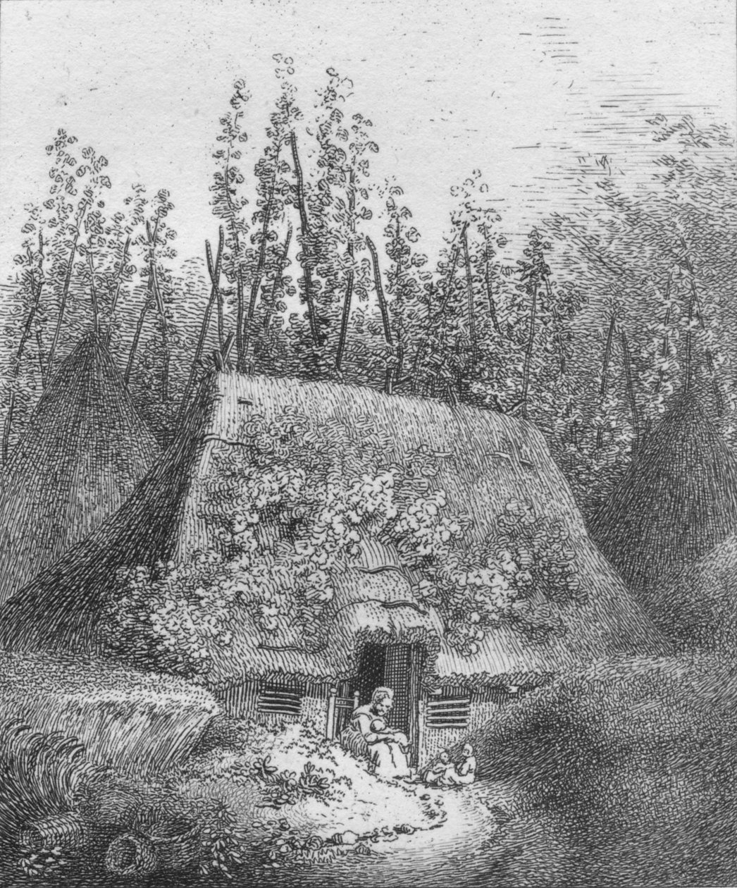 W Cobham, Surrey, 1797 autorstwa John Thomas Smith