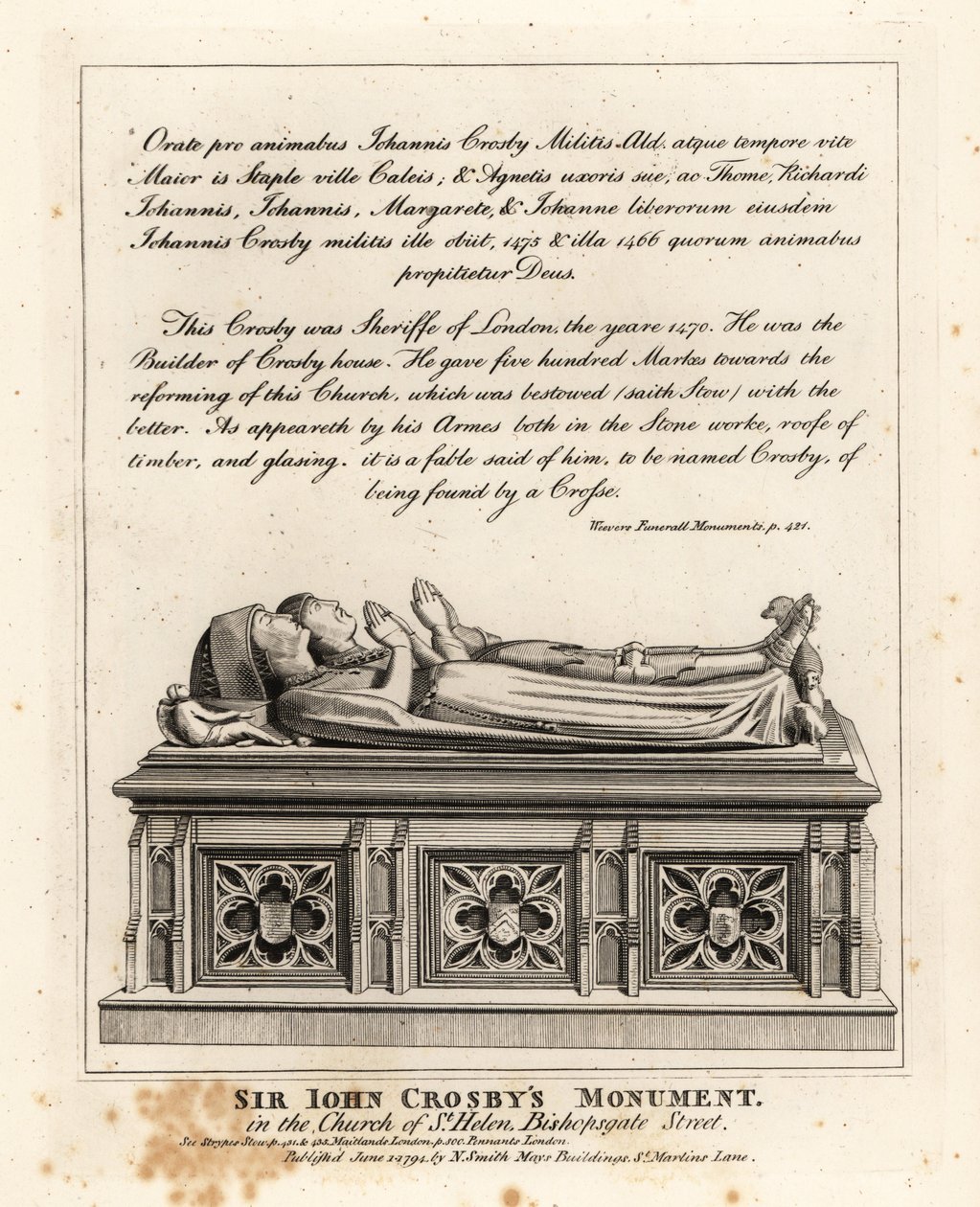 Pomnik Sir Johna Crosby