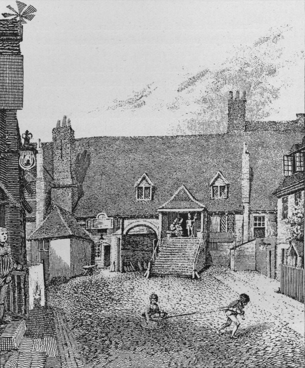 The Guard Room, Scotland Yard, Westminster, 1805 1911 autorstwa John Thomas Smith