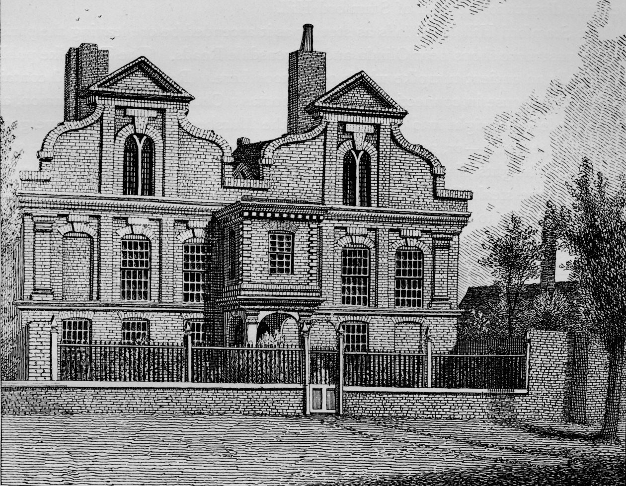 Stary Dwór, Hackney, 1800 1911 autorstwa John Thomas Smith