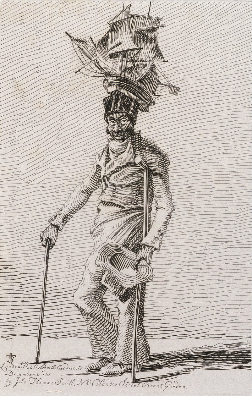 Joseph Johnson, z Etchings of Remarkable Beggars, Traveller Traders and Other Persons..., 1815 9 autorstwa John Thomas after Smith