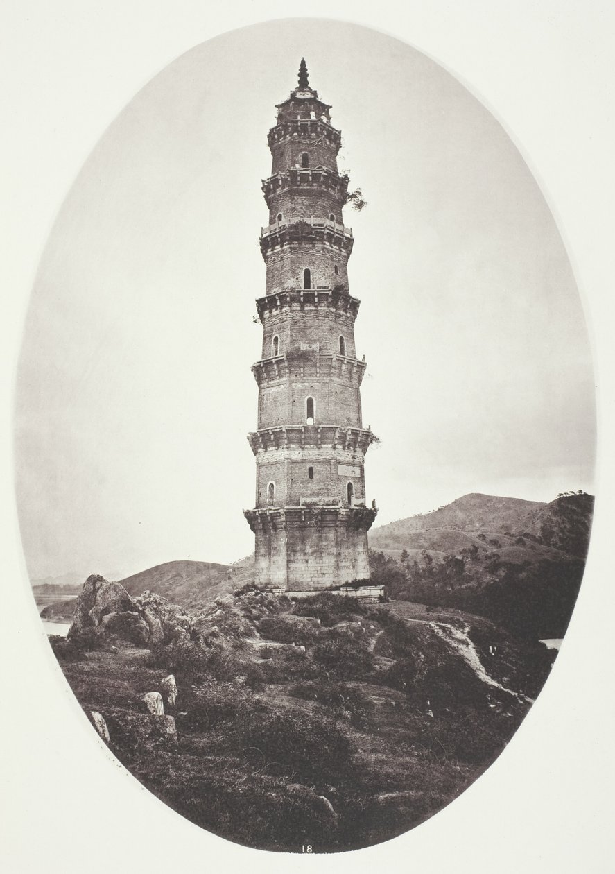 Pagoda w pobliżu Chao-Chowfu autorstwa John Thomson