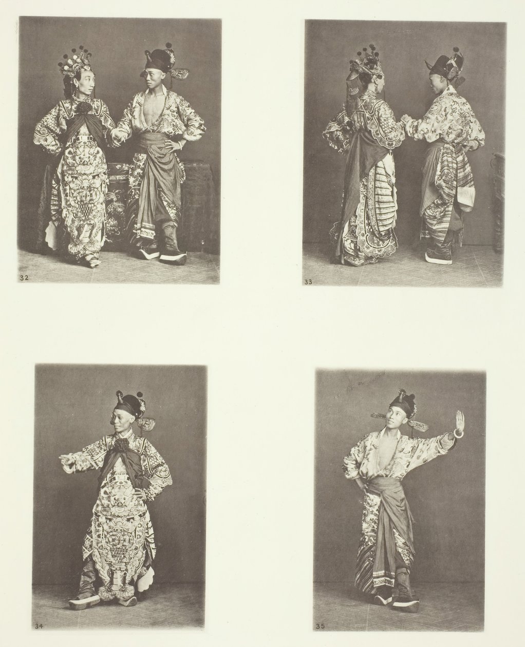 Aktorzy, kostiumy antyczne, aktorzy, kostiumy antyczne, kostiumy antyczne, ok. 1900 1868. autorstwa John Thomson