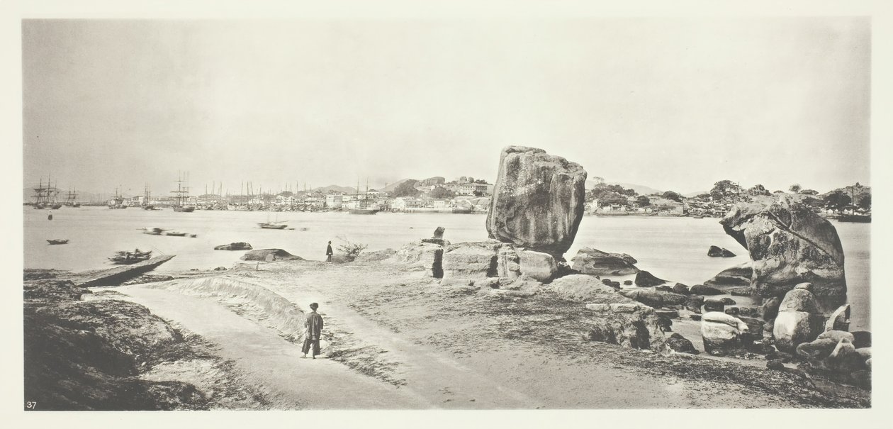 Port Amoy, ok. godz. 1868. autorstwa John Thomson