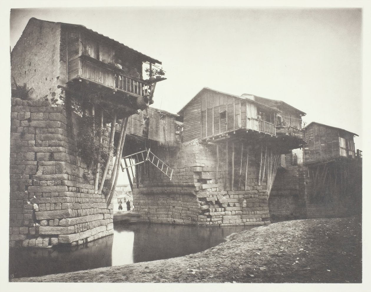 Most Chao-Chow-Fu, ok. godz. 1868. autorstwa John Thomson