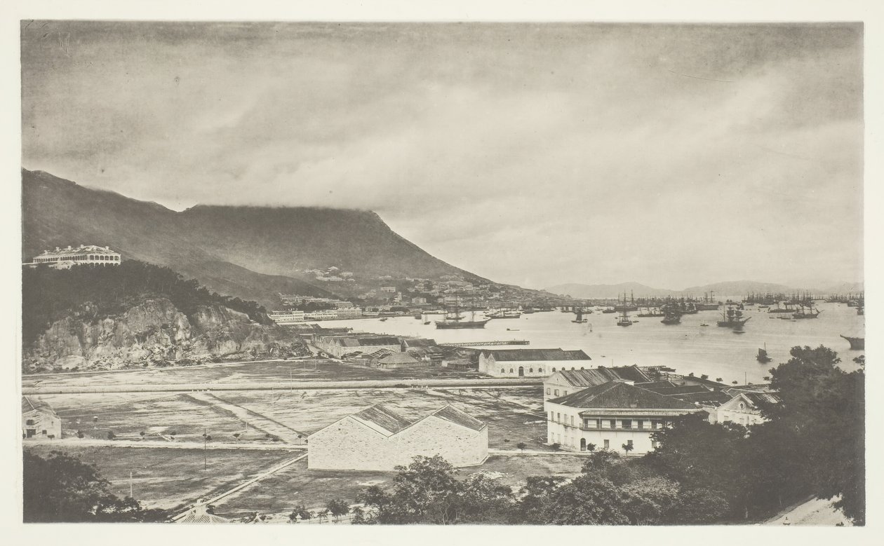 Miasto Wiktoria, Hong-Kong, ok. 1868. autorstwa John Thomson