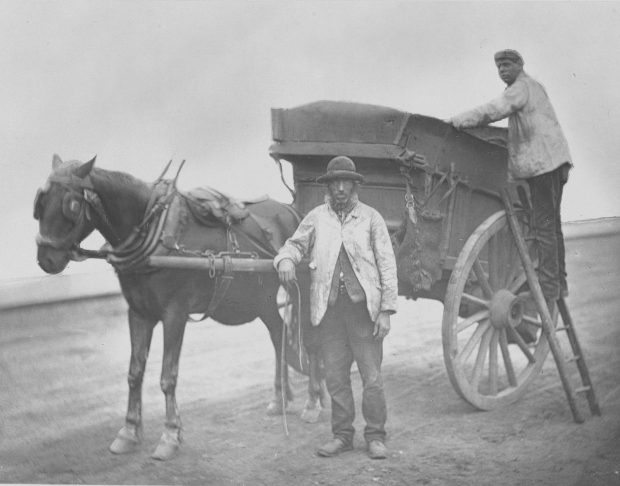 Śmieci, z „Street Life in London” autorstwa John Thomson