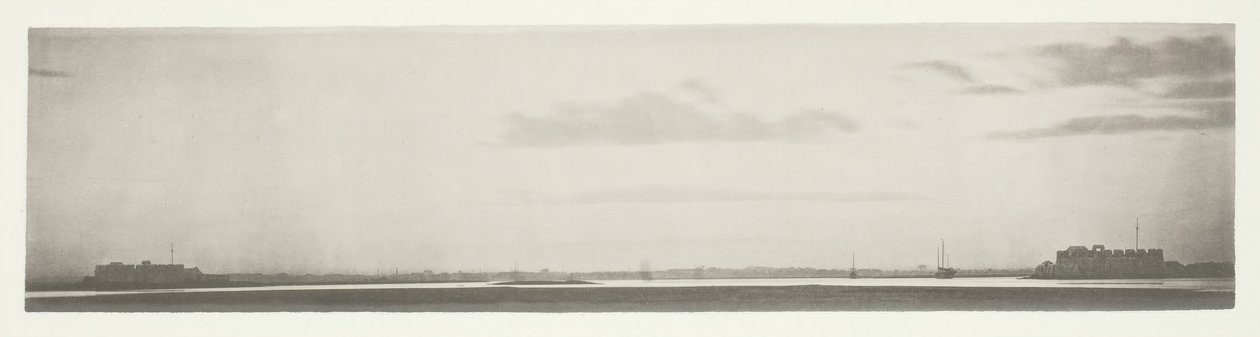 Hoi-How, proponowany nowy port traktatowy, wyspa Hainan, c. 1868. autorstwa John Thomson