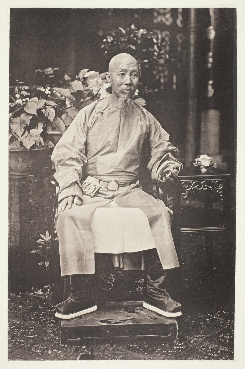 Jui-Lin, gubernator generalny dwóch prowincji Kwang autorstwa John Thomson