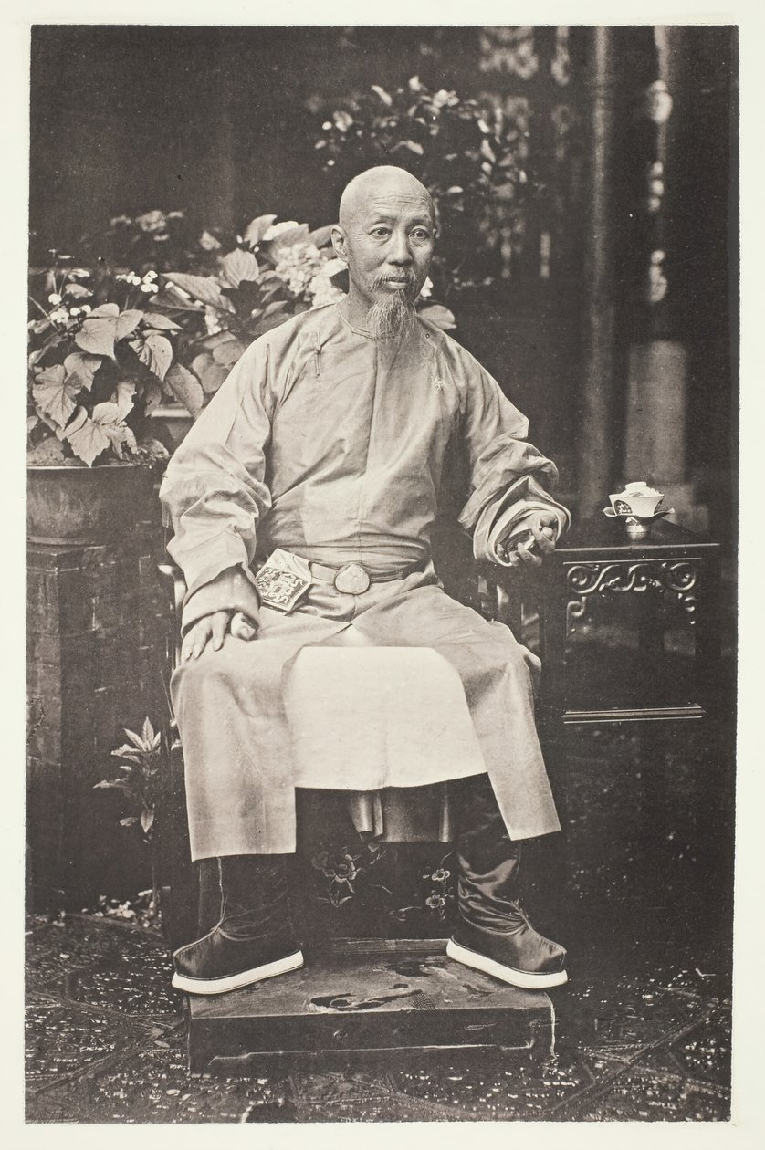 Jui-Lin, Generalny Gubernator Dwóch Prowincji Kwang, ok. 1930 r. 1868. autorstwa John Thomson