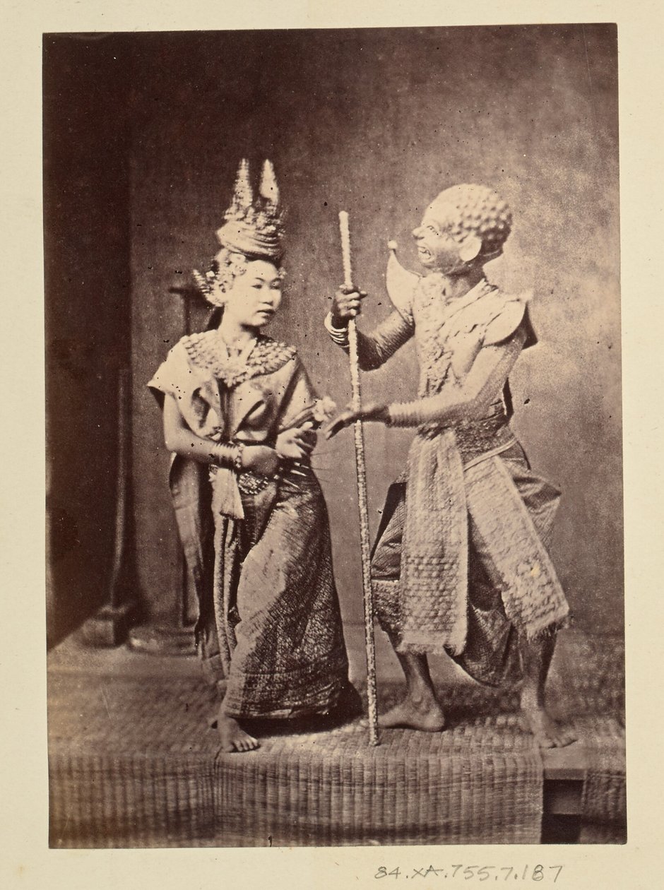 [Wykonawcy Khon] autorstwa John Thomson