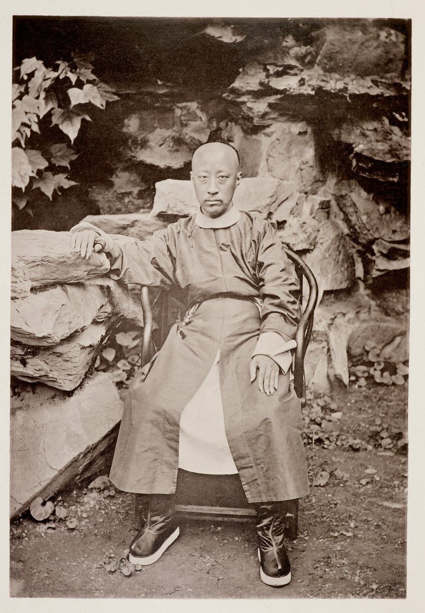 Książę Kung, Pekin, ok. 1930 r. 1872. autorstwa John Thomson