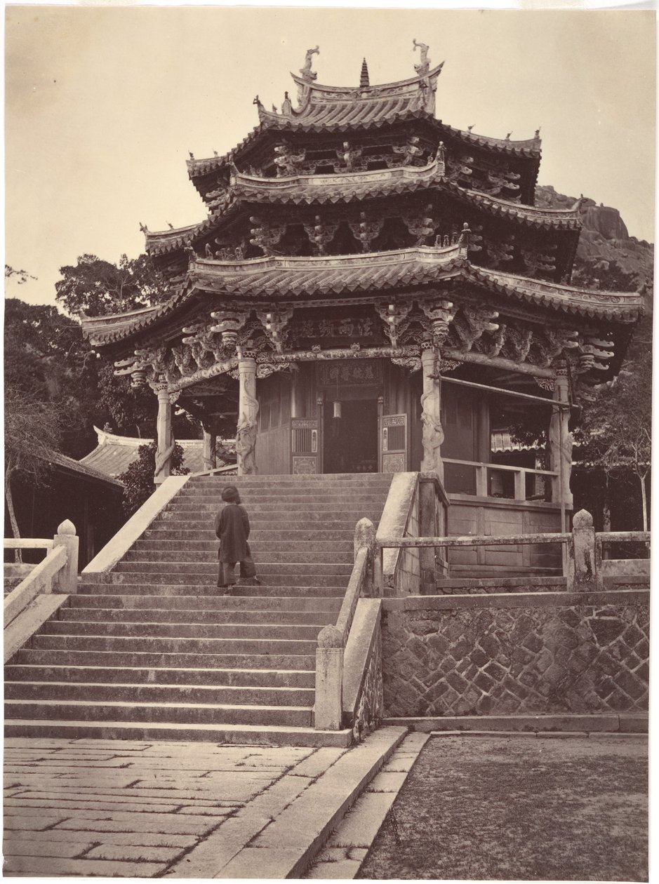 Świątynia, Amoy autorstwa John Thomson