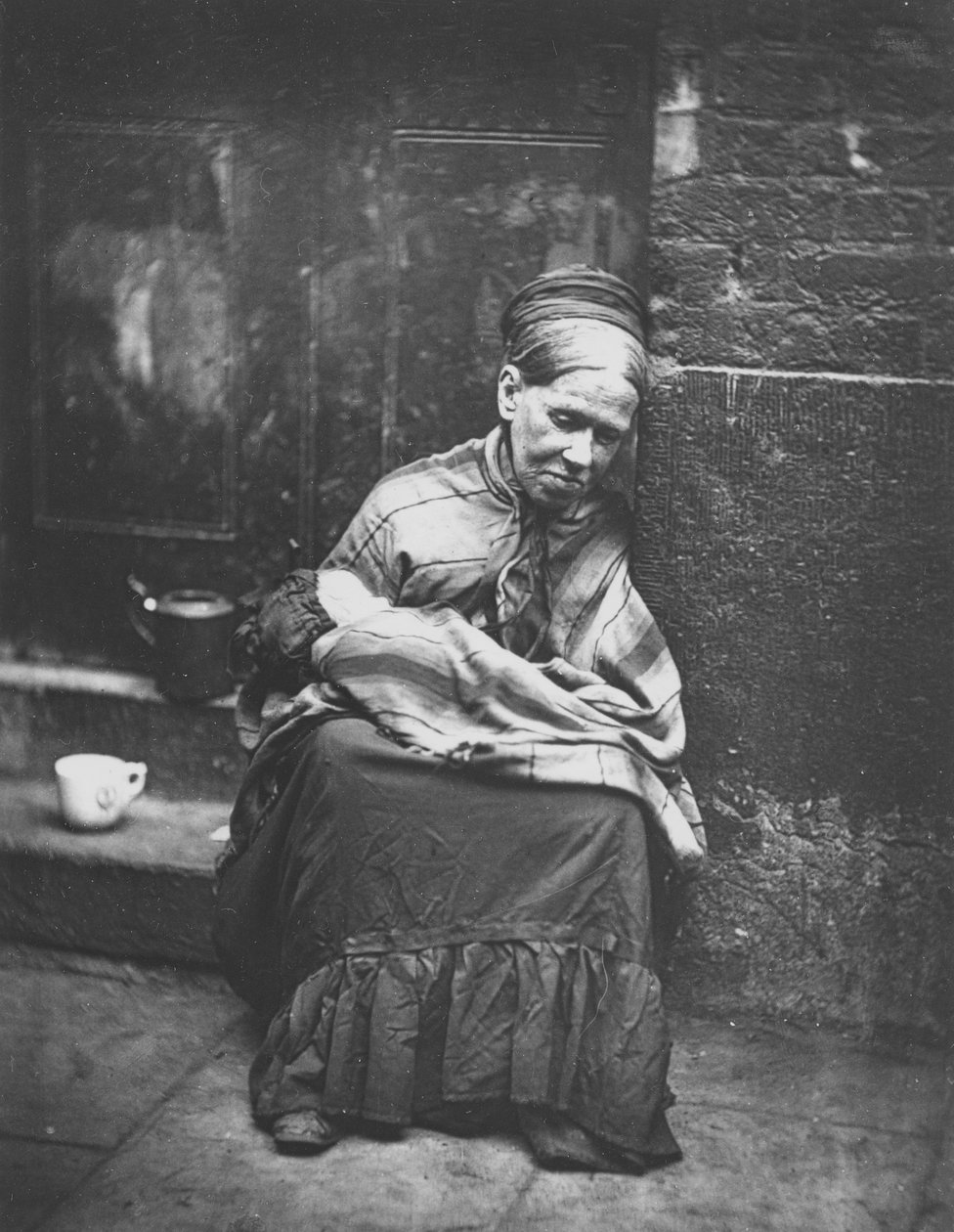 The Crawlers, z Street Life w Londynie, J. Thomson i Adolphe Smith, 1877 autorstwa John Thomson