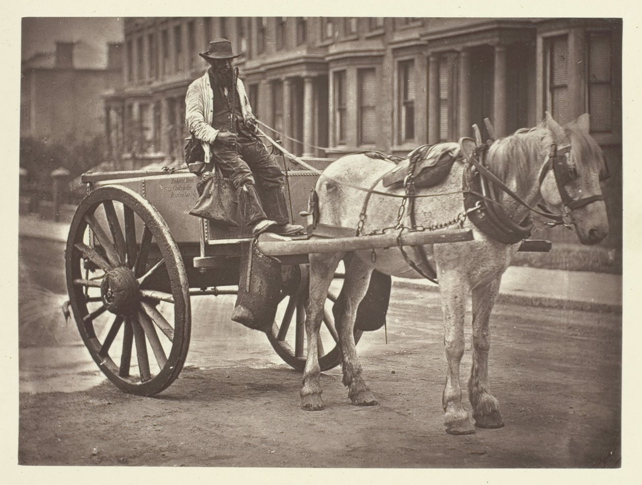 Wóz wodny, 1881. autorstwa John Thomson