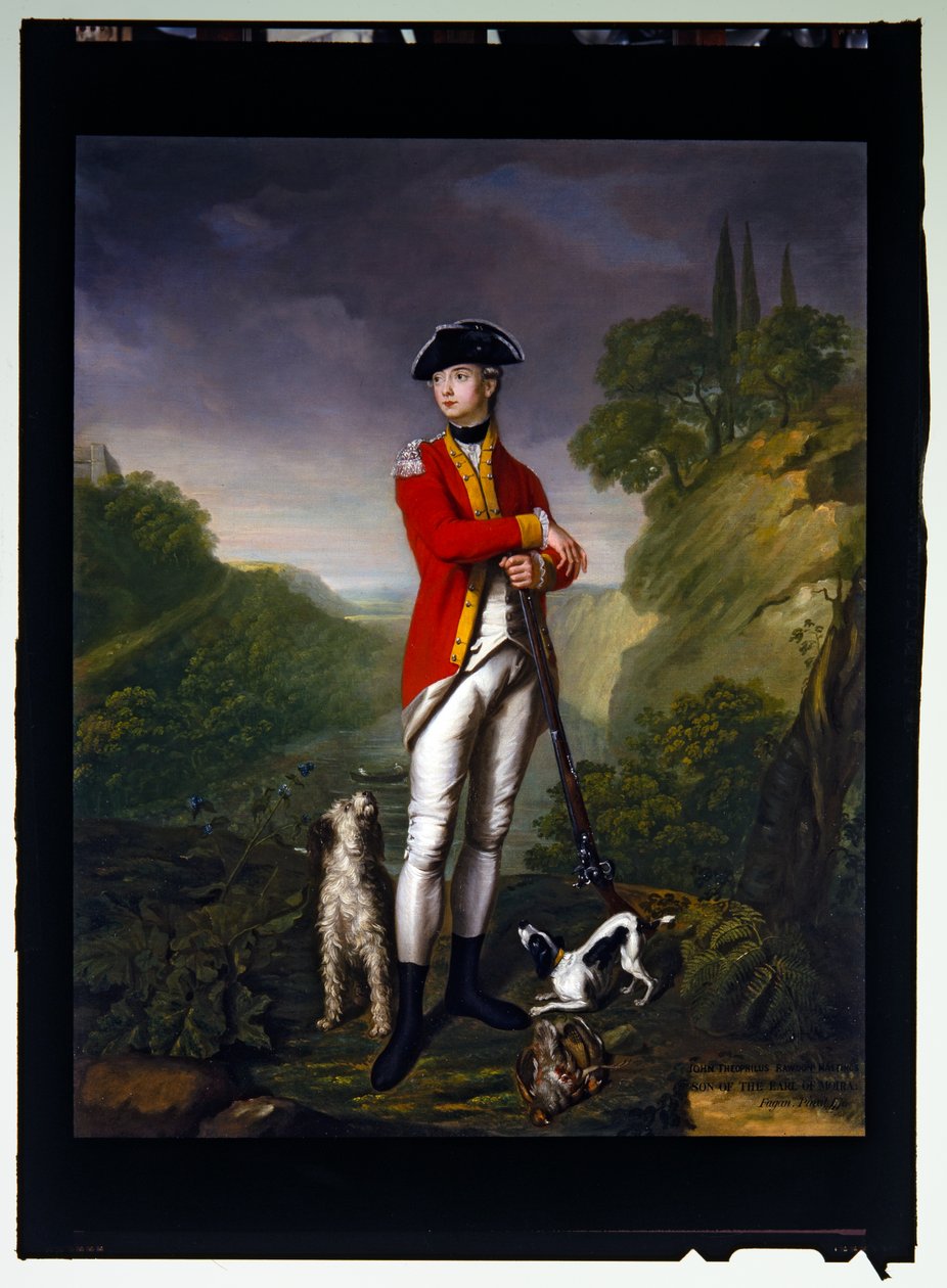 Portret czcigodnego Johna Ophilusa Rawdon-Hastingsa autorstwa John Trotter