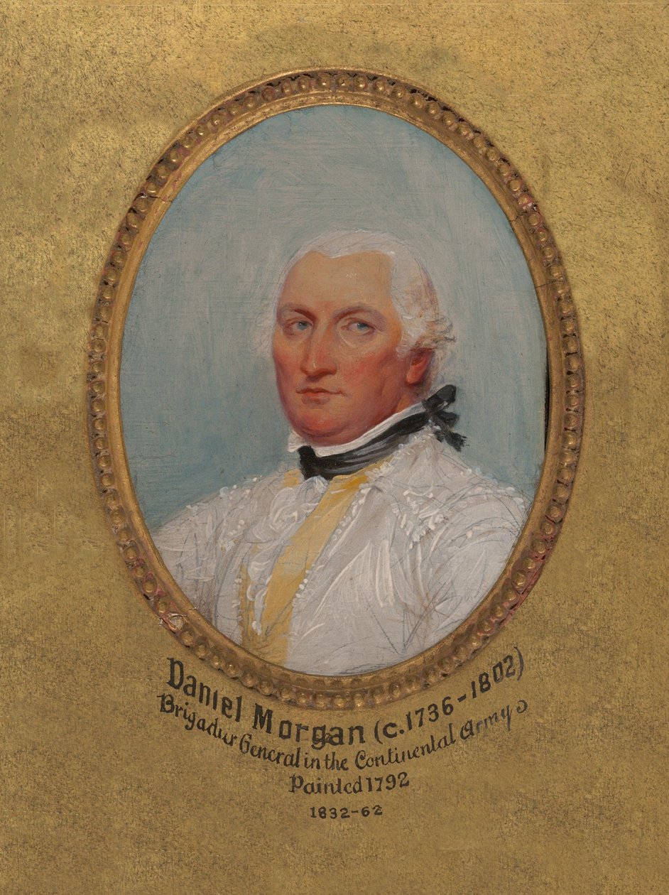 Daniel Morgan (ok. 1736-1802) autorstwa John Trumbull