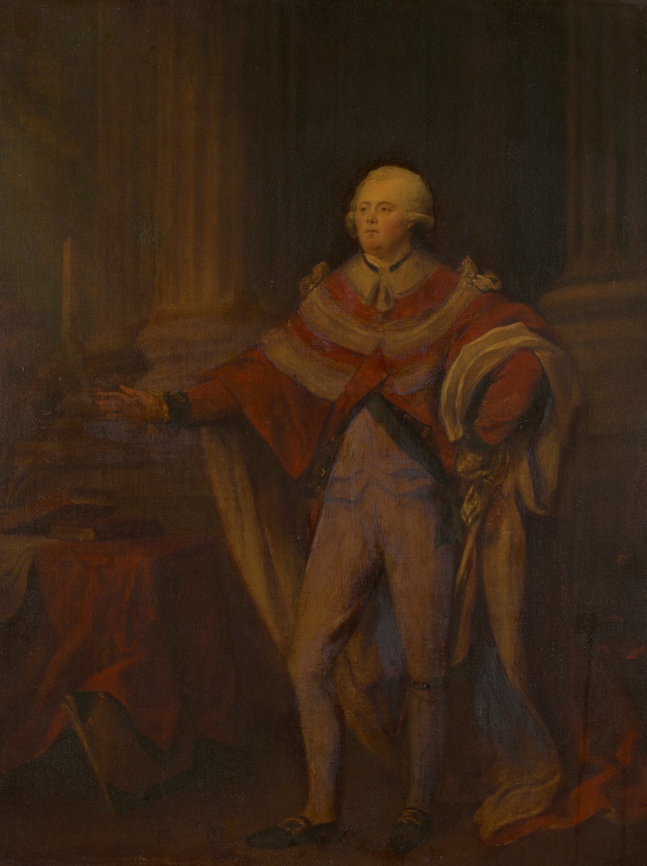 George Nugent-Temple-Grenville, pierwszy markiz Buckingham i lord porucznik Irlandii (1753-1818) autorstwa John Trumbull