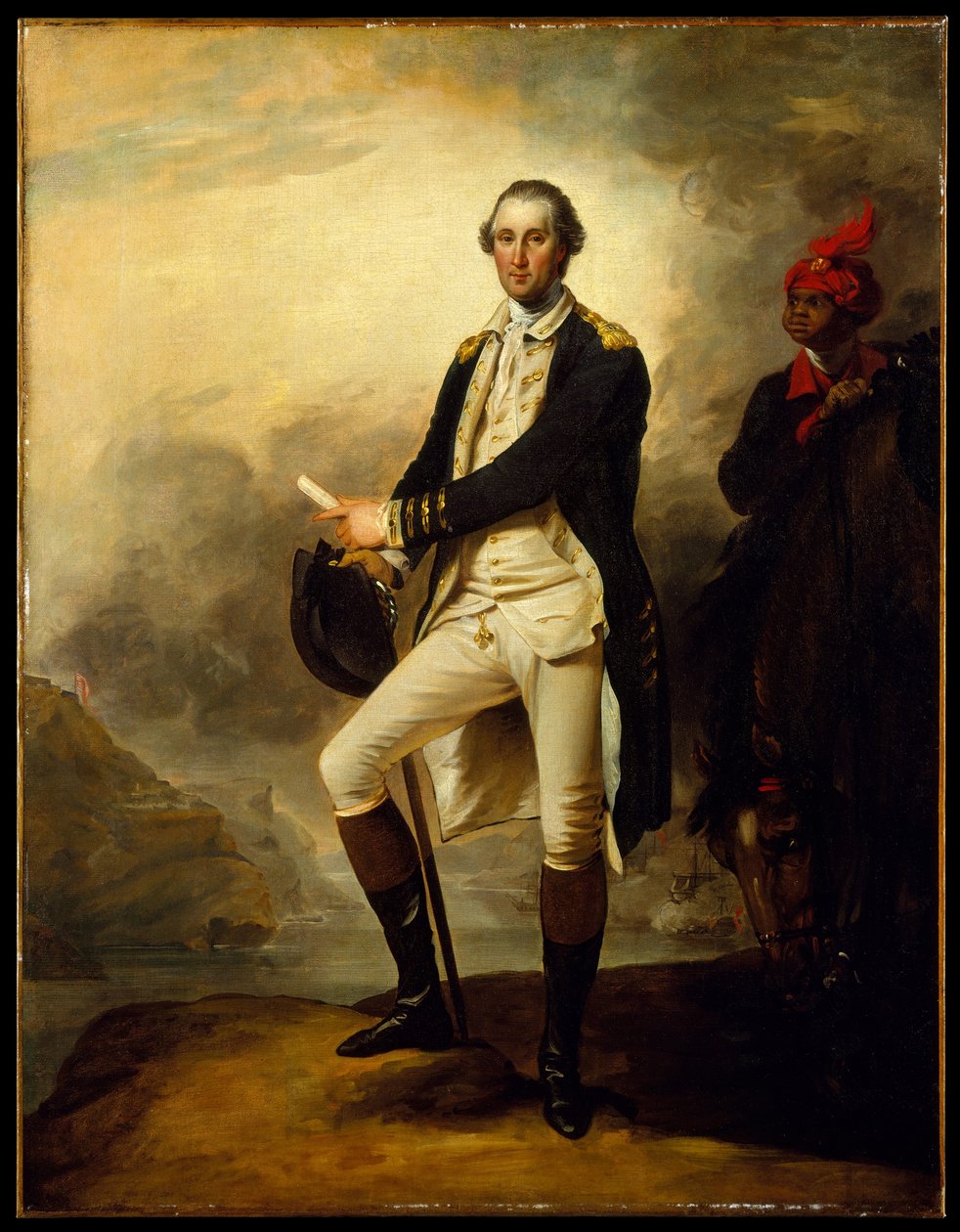 George Washington i William Lee (George Washington) autorstwa John Trumbull