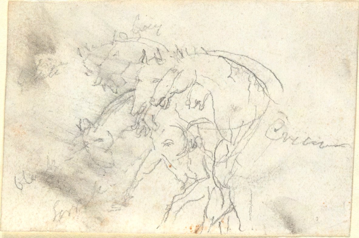 Konie autorstwa John Trumbull