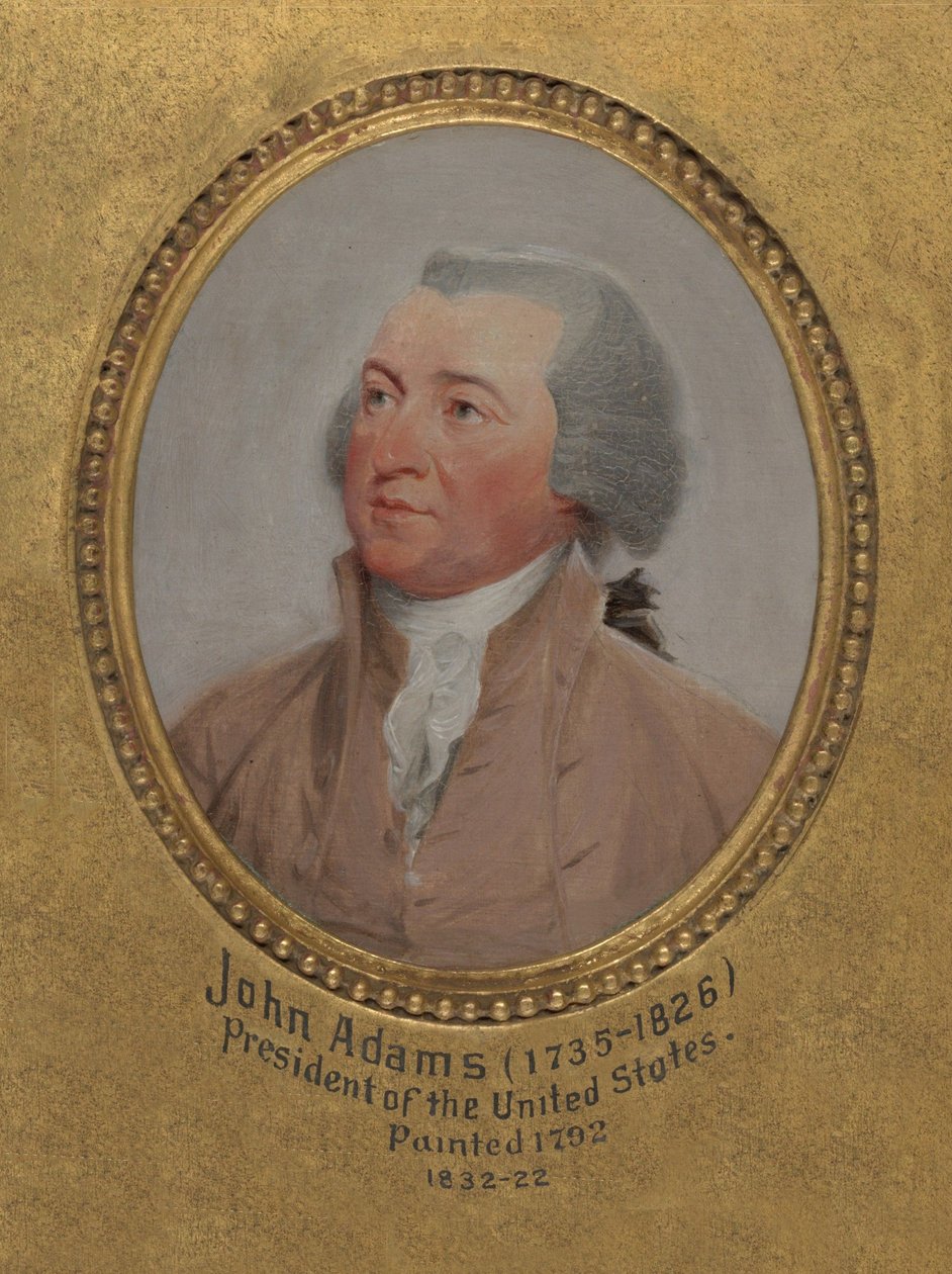 John Adams (1735-1826), LL.D. 1788 autorstwa John Trumbull