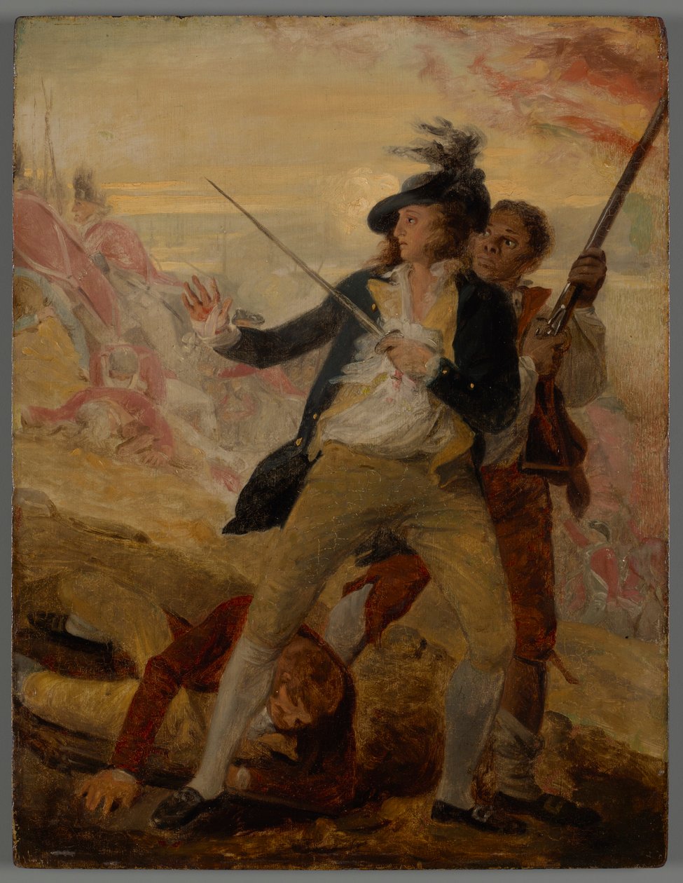 Porucznik Thomas Grosvenor (1744 autorstwa John Trumbull