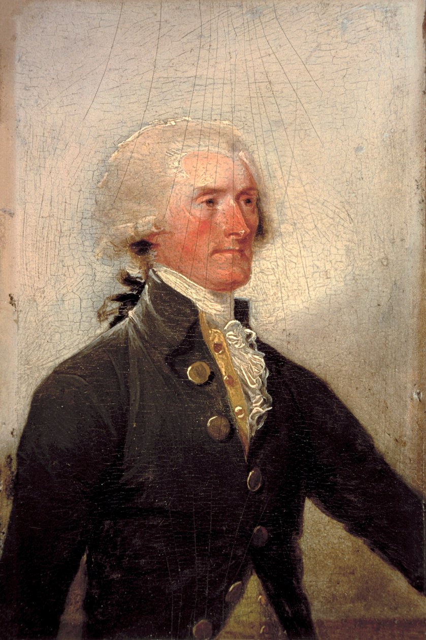 Portret Thomasa Jeffersona autorstwa Johna Trumbulla autorstwa John Trumbull