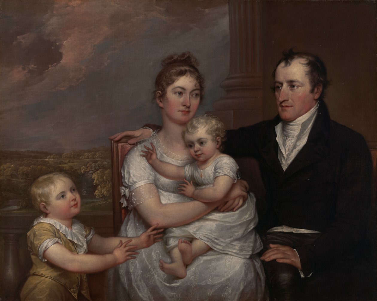 Rodzina Vernetów autorstwa John Trumbull