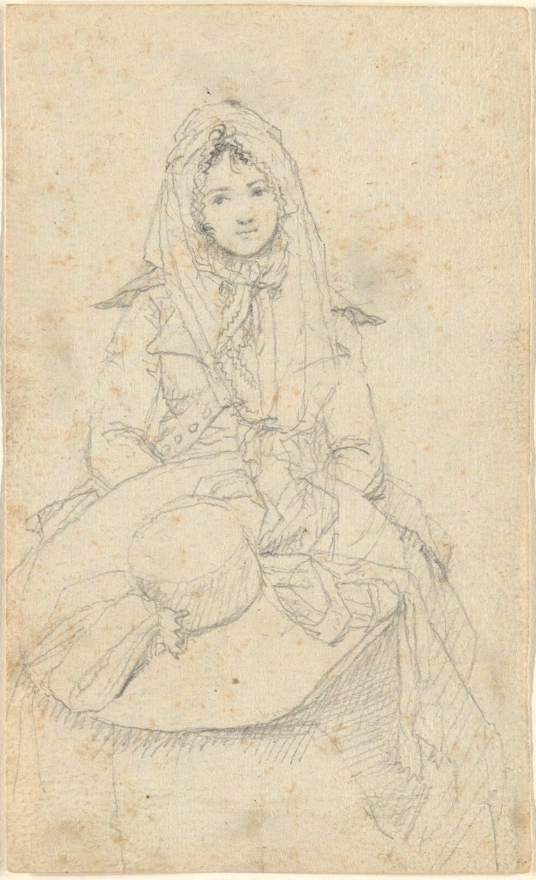 Bez tytułu, z folio: Szkice we Francji i Niemczech, jeden z 22 arkuszy w folio B autorstwa John Trumbull