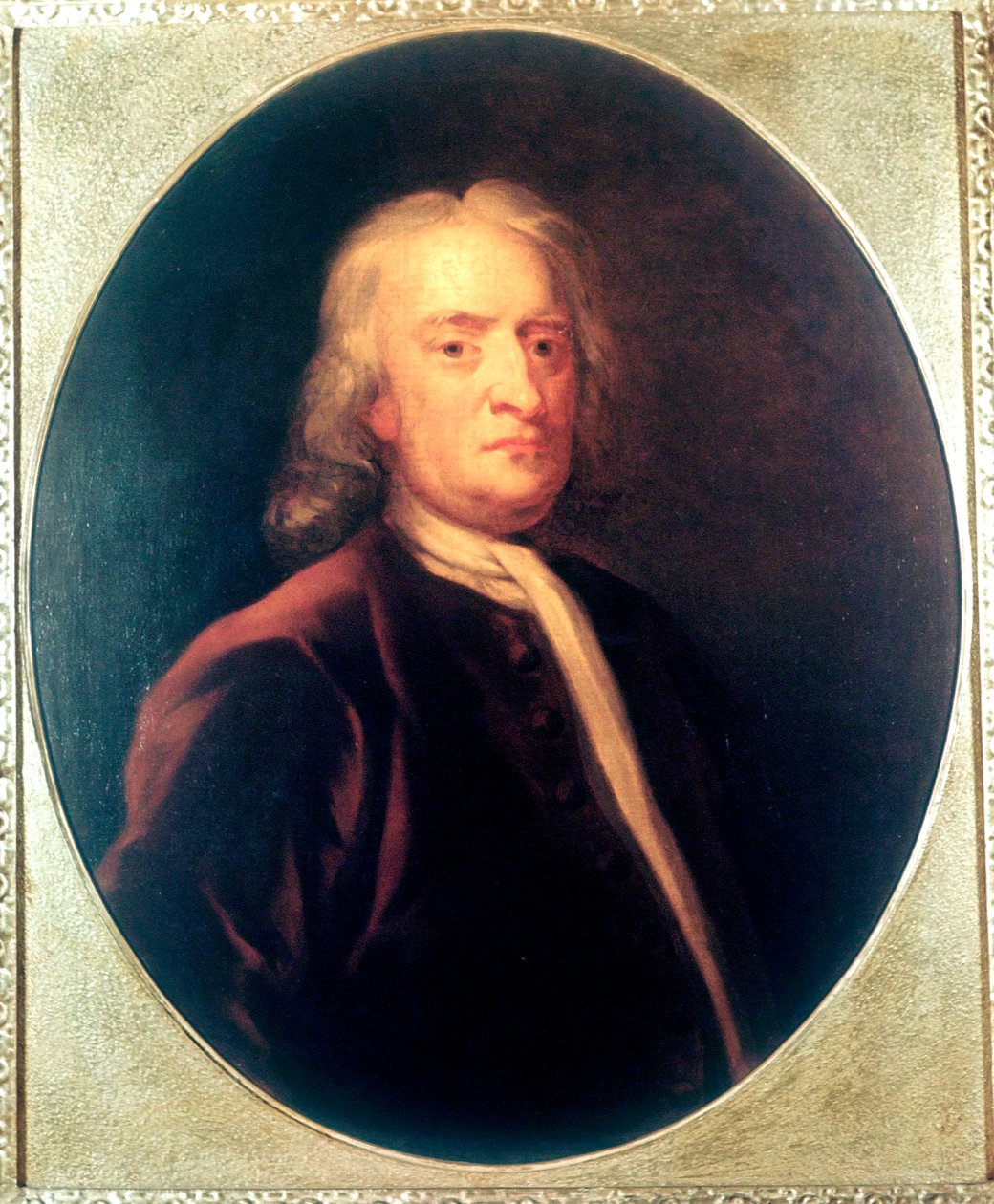 Isaac Newton, angielski matematyk, astronom i fizyk, ok. 1725 autorstwa John Vanderbank