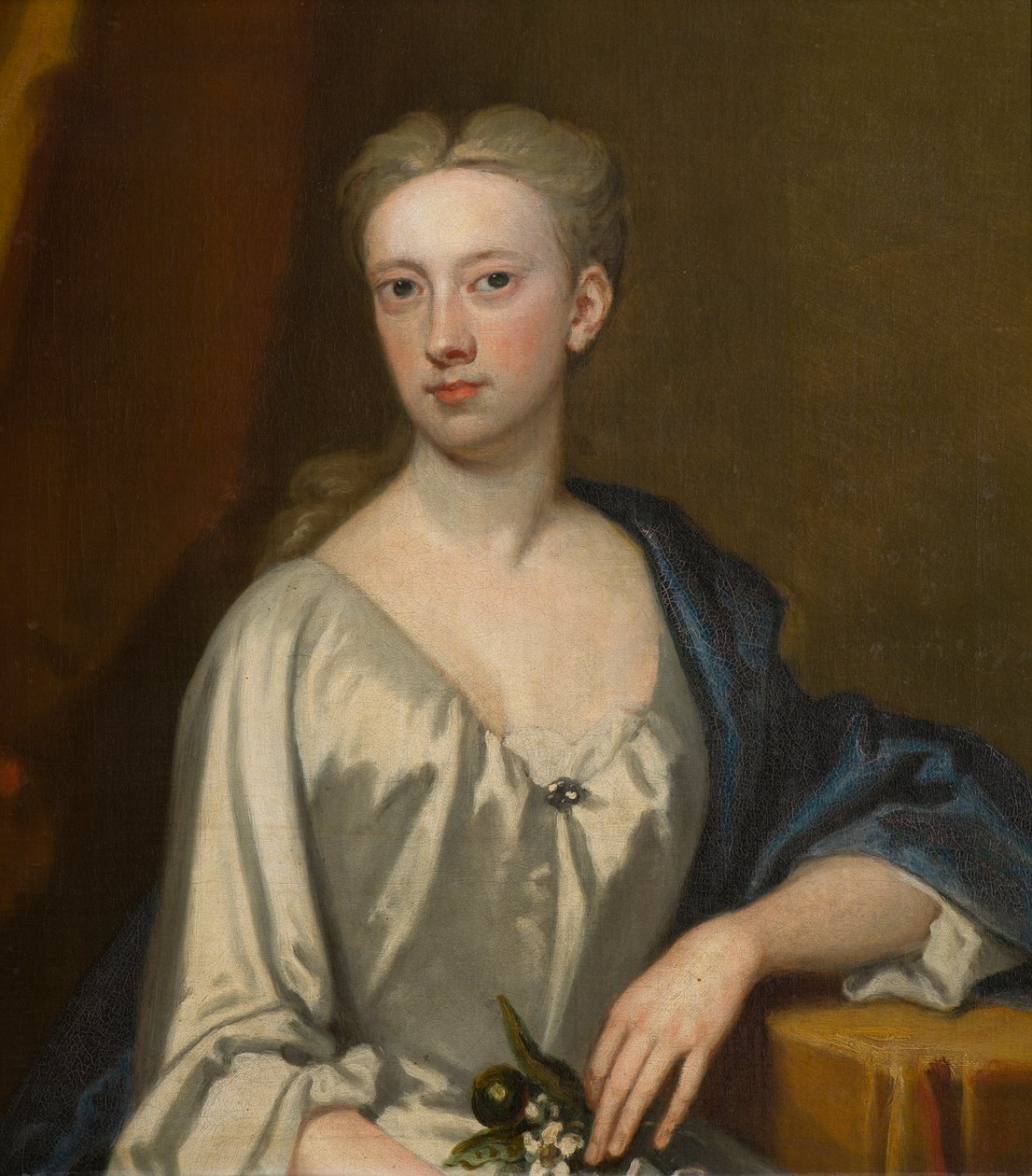 Portret Lady Ann Newport, Lady Bridgeman (1690-1752), ok. 1714-39 (olej na płótnie) autorstwa John Vanderbank