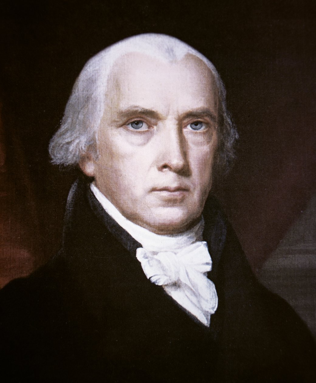 James Madison (1751-1836) (litografia kolorowa) autorstwa John Vanderlyn