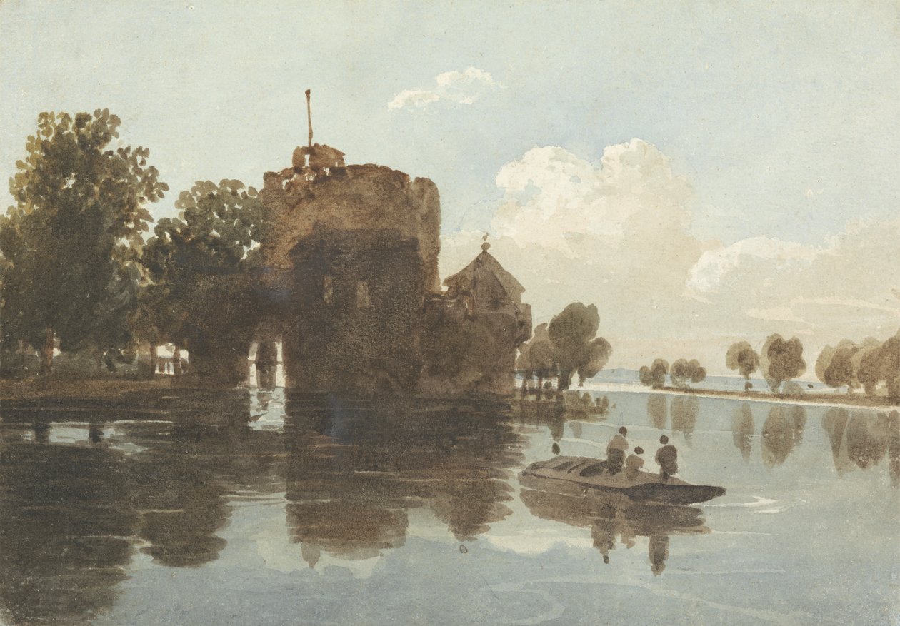 Zamek nad wodą autorstwa John Varley