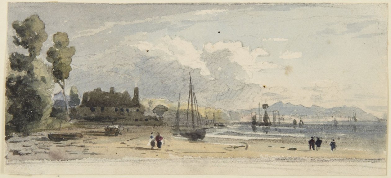 Scena nadmorska autorstwa John Varley