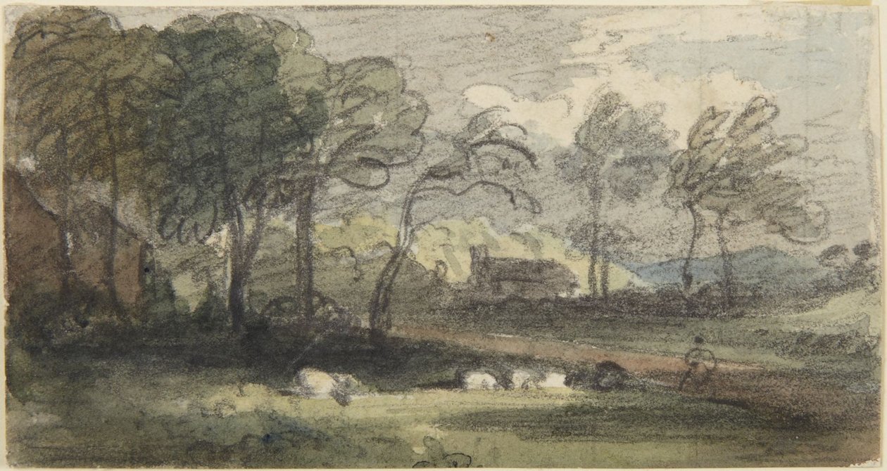 Krajobraz autorstwa John Varley