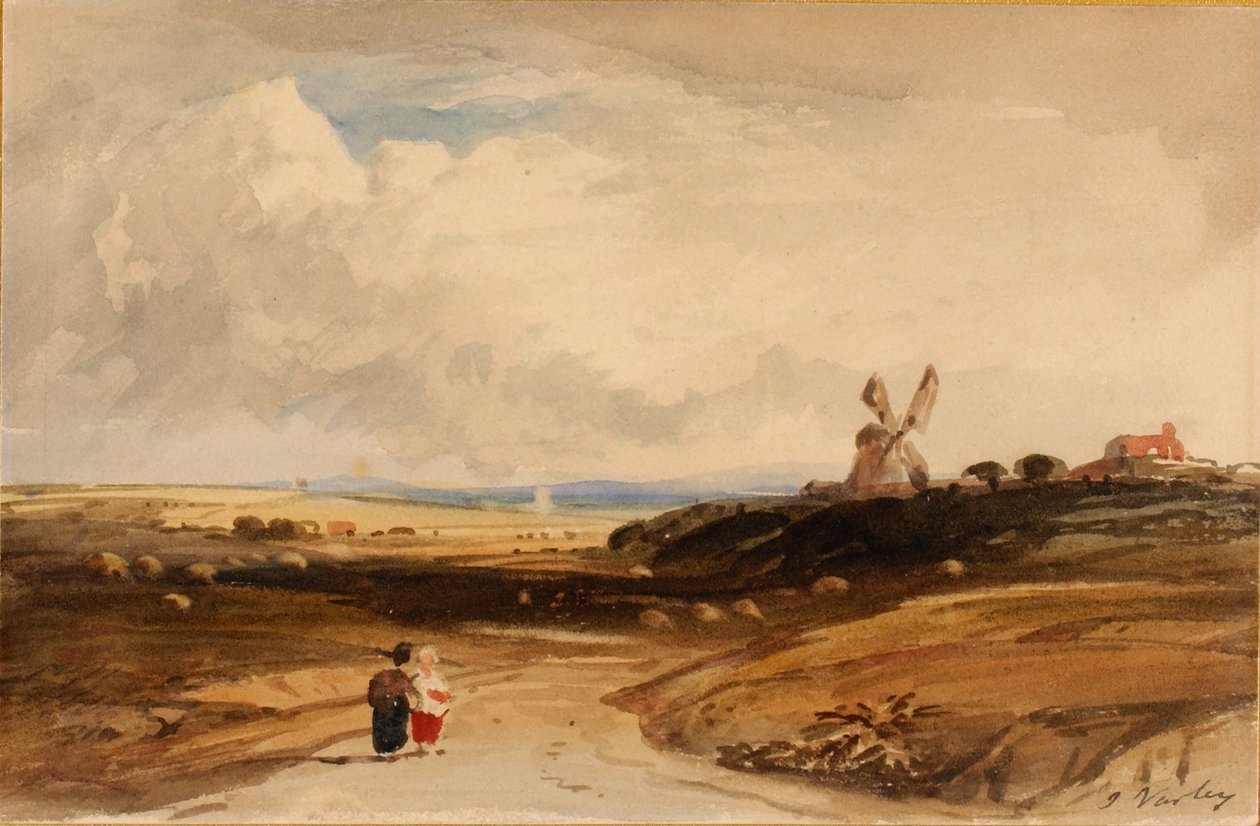 Mały krajobraz (holenderski) autorstwa John Varley
